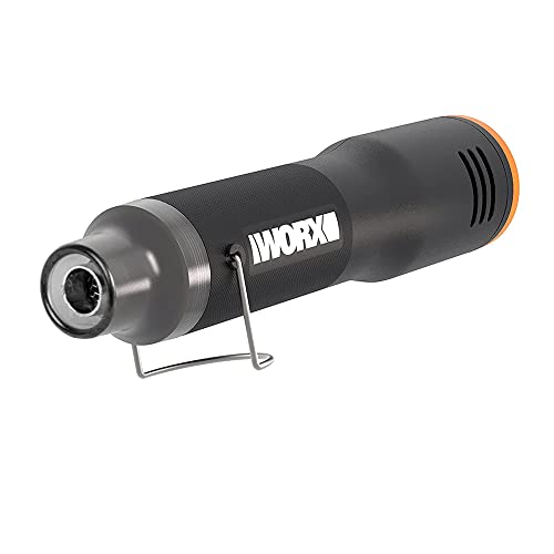 WORX Maker X Mini Heißluftgebläse, kabellos, 20 V – WX743.9 – 200 W (Lieferung ohne Akku, Hub und Ladegerät, Temperatur max. 260 °C)