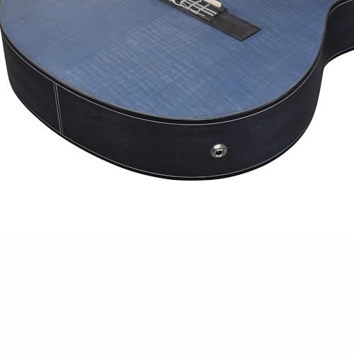 Image of Ibanez GA5FMTCE Thinline Nylon Acoustic-electric Guitar - Open Pore Berry