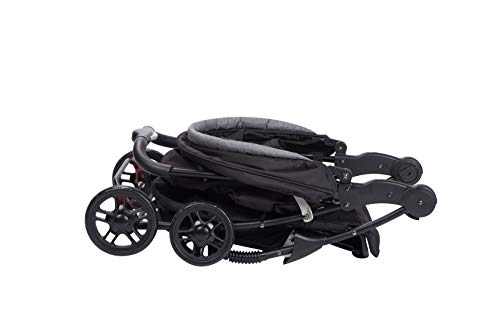 Safety 1st Buggy Taly, Zusammenfaltbarer und Individuell Verstellbarer Kinderwagen, Nutzbar ab der Geburt bis 3-5 Jahre, Black Chic (schwarz)