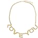 Produktbild CKAWM Halskette Design S Liebe Dich Anfangsbuchstabe Anhänger Halsketten Für Frauen Lange Goldfarbe Kette Pullover Halskette Statement Halskette