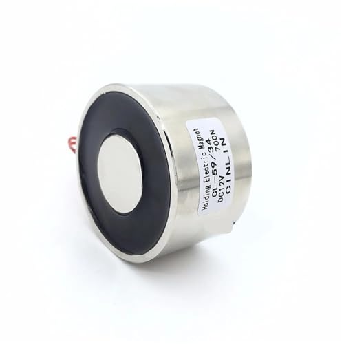 Aimant électroaimant de maintien D59mm 70kg pour levage industriel 12V