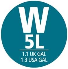Miniatura 7 de Bolsas de basura Brabantia PerfectFit (Tamaño W1.3 Gal) Forros de basura de plástico grueso con asas de cordón (200 bolsas)