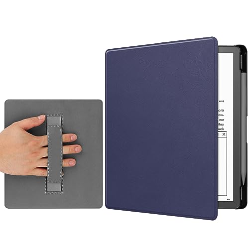 2022 10.2�C���`Kindle Scribe�p�P�[�X �n���h�X�g���b�v�t�� - ���U�[�J�o�[ �����X���[�v/�X���[�v�����@�\ Kindle Scribe�p (�_�[�N�u���[)