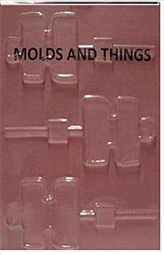 Autism Awareness Ribbon & Puzzle Piece Plastic Mold – Reusable Chocolate, Candy, Cookie, Soap, Cake and pastry decoration Mold for Fundraisers, Gifts, DIY Crafts, Baking & Events