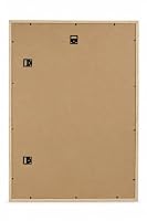 IDEAL TREND 3D Objektrahmen Bilderrahmen mit Passepartout & gehärtetem Glas Holz MDF Rahmen Foto Poster: Farbe: Natur | Format: 50x70 – Ansicht 6