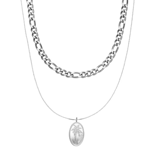 Halsketten-Set in Silber