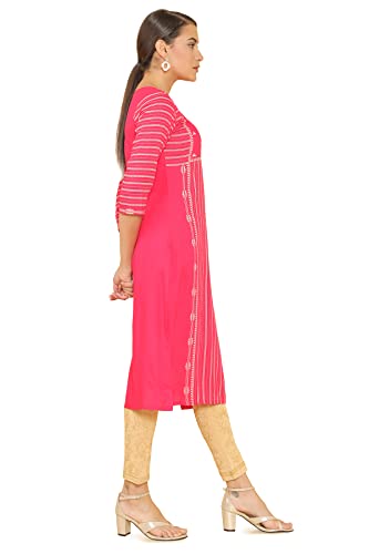 Image of Soch Women's Rayon Printed Regular Dress Shirt
