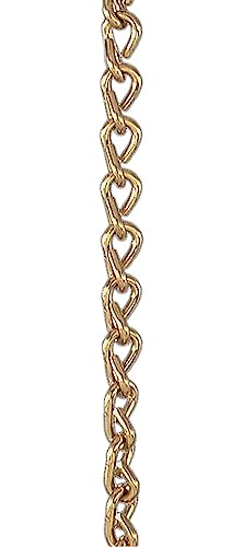 Image of B&P Lamp #16 Brass Double Jack Chain, Foot