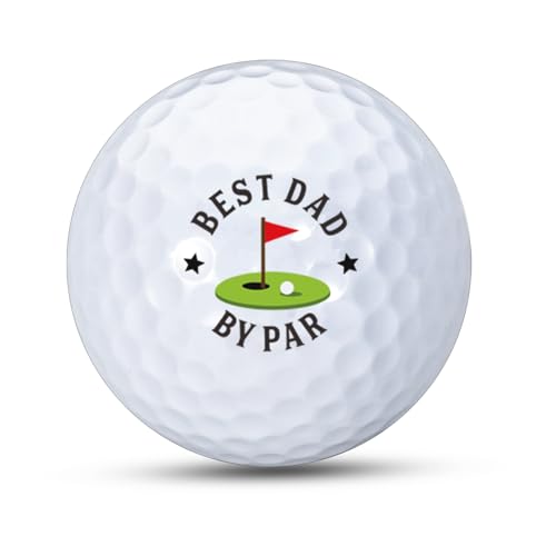 Paginafr Best Dad by Par Golf Ball