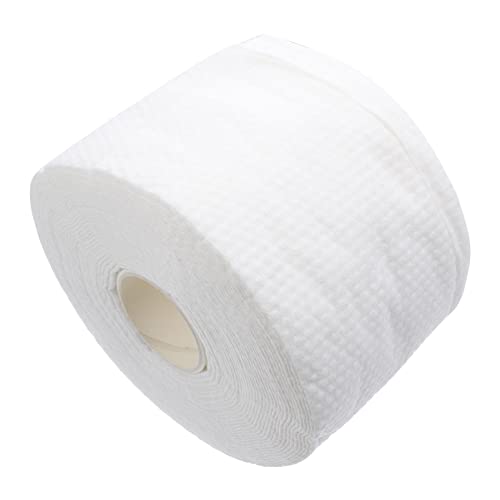 ULTECHNOVO 1 Rollo De Toallas Faciales Desechables Cómodas Toallas Para Quitar Cosméticos Paño Limpio Para Limpieza Facial Cuidado De La Piel Y Desmaquillante Secas (200 G)
