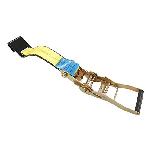 18Pcs 2" X 15Ft Ratchet Straps W/Flat Hooks Car Truck Trailer Tie Down Ratchet Lashing Straps For Flatbed, Truck, Trailers Pickup #TOP6
