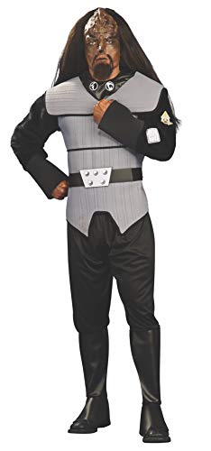 Rubie's mens Star Trek the Next Generation Deluxe Klingon Adult Sized Costumes, Multi-colored, Standard US