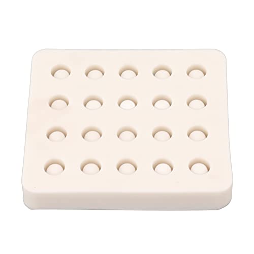 Molde de silicona de abejas que Queen Bee Copa de copa de abejas de copa de abeja premium Suministros de apicultura para la cría de abejas que reina 20 tazas Material de silicona