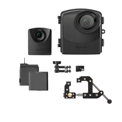 Image of Brinno BCC2000 Construction Time Lapse Camera Bundle with APB1000 Rechargeable Battery Kit - TLC2000 Camera, IPX5 Housing, Industrial Clamp Mount - MRB1000 Battery Pack, External Power Adapter