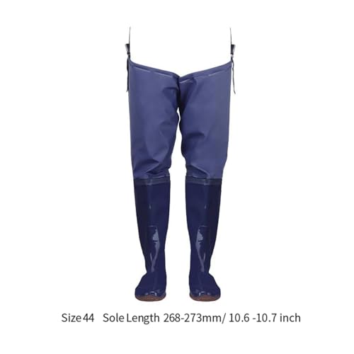 Aymzbd Waders de pesca, botas de rio caça jardinagem bootfoot meia botas calças de água antiderrapan
