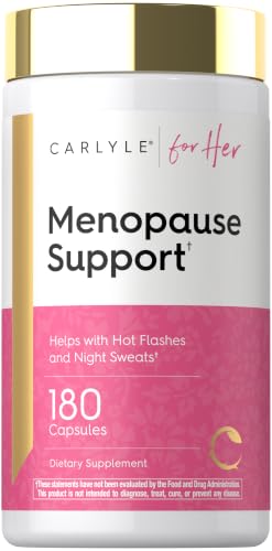 Carlyle Menopause Supplement 180 Capsules