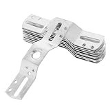 OATIPHO 10 Stück Montageset V Förmige Querträger aus Verzinktem Eisen Universelle Deckenleuchten und Kronleuchter Halterung für Wohn und Geschäftsräume