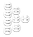 (Pack of 8) BELUGA Cable Clips, Cord Keeper, Cord Management System with 3M Adhesive, Desktop Cable Organizer & Computer, Electrical, Charging or Mouse Cord Holder (White)