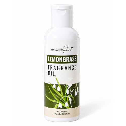 Image of Aromahpure Lemongrass Aroma Oil | 100ml Undiluted & Natural | Long-Lasting Scent for Aromatherapy, Candle & Soap Making, Diffusers, Room Freshener, Humidifier, Bathroom Revitalizer & Home Essentials