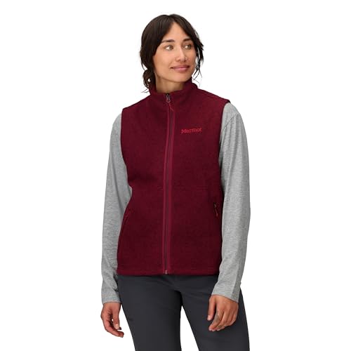 Amazon.com: MARMOT Women's Drop Line Full Zip Sweater Knit Vest