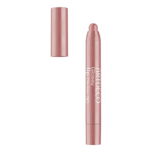 ARTDECO Glossy Lip Chubby - Cremegloss in Stiftform für gepflegte Lippen in zarter Farbe - 1 x 1 8 g