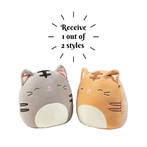 Peluche chat Squishmallow 8" Kellytoy doudou chaton souple