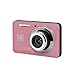 Kodak PixPro Friendly Zoom FZ55 16MP 1080p Full HD Digital Camera (Pastel Pink) Bundle with 128GB SD Card, Battery (2-Pack) and Travel Organizer (4 Items)