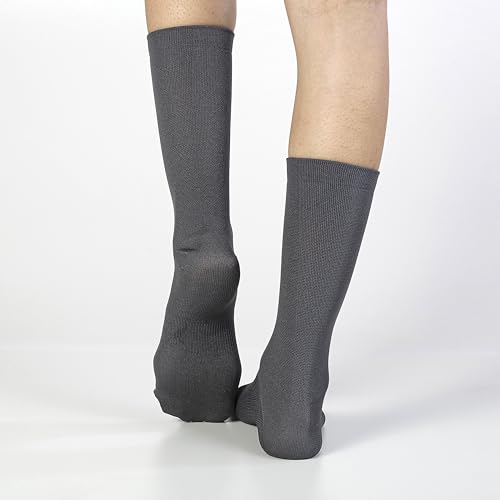 Kit 2 Pares Meia Cano Alto Feminina Ciclismo Esporte Sport (BR, Numérico, 40, Regular, Regular, 37-4