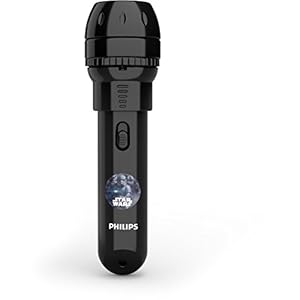 Philips Disney Torcia Proiettore, Luce Notturna Star Wars, Plastica, Nero