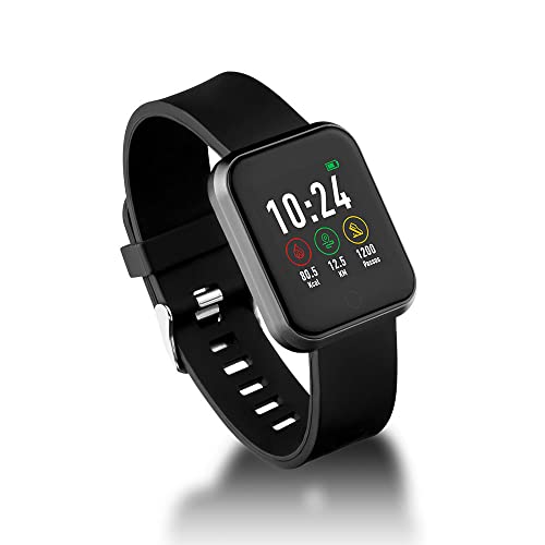 Relógio Smartwatch Londres Preto Atrio Touch Screen Leitura De Mensagem Monitor Cardíaco e Sono à Pr