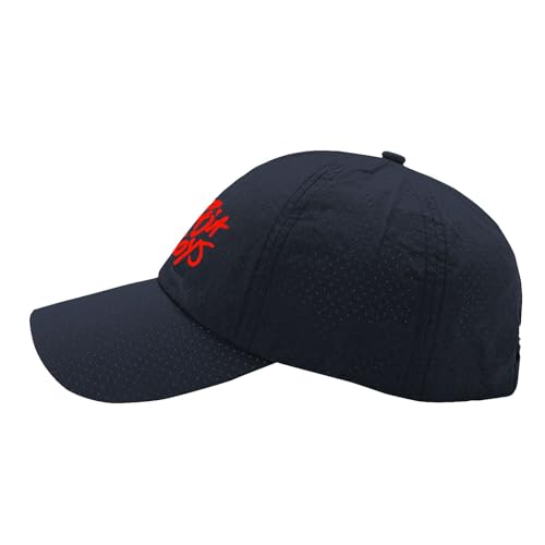 Saja Boys Hat for Men Baseball Cap Vintage Washed Ball Caps Quick Dry Black3