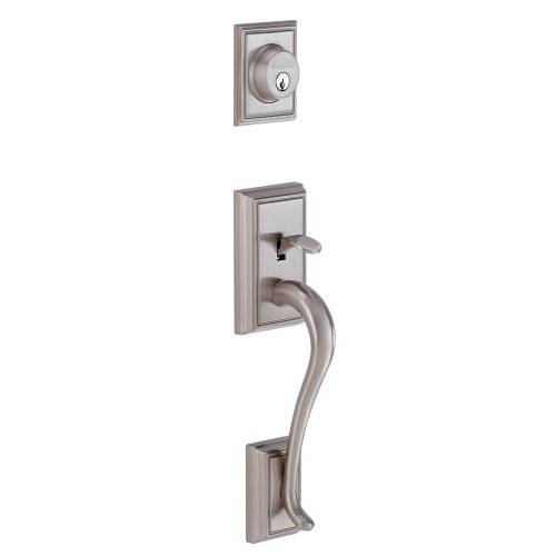 Schlage F58 Add 620 Addison Exterior Handleset With Deadbolt, Antique Pewter (Exterior Half Only) #TOP13