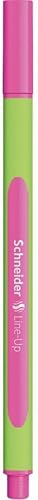 Schneider Line-Up Fineliner Pen, 0.4 mm Line Width, Neon Pink