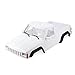 INJORA Unpainted 313mm Wheelbase Cherokee Pickup Truck Car Shell Kit for 1/10 RC Crawler Axial SCX10 & SCX10 II 90046 90047 (White)