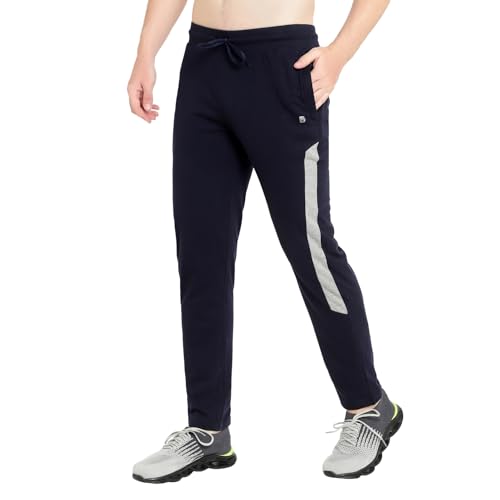 Image of Sportwear Casualwear Streachable Gymwear Trackpant for Men with Both Side Zipper Pockets Lower