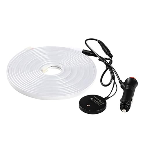Tira de luz LED para maletero de coche con iluminación dinámica y flexible para acampada