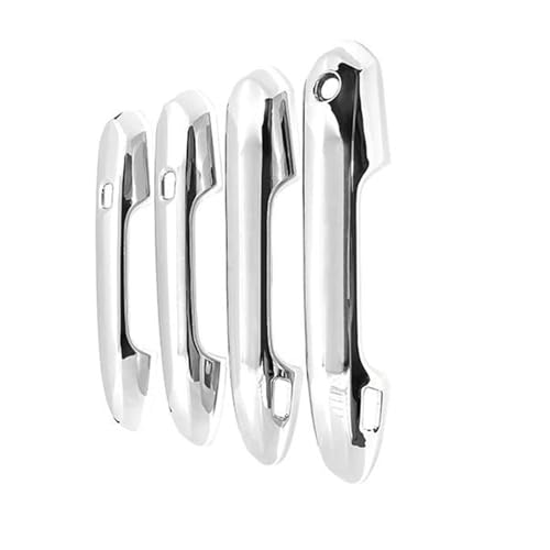Garniture poignée de porte pour Toyota Sienna MK4 : protection anti-rayures et finition chrome