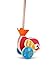 Hape Lilly Musical Push Along | Wooden Push Along Baby Walking Bird, Playful Kids Toy with Detachable Stick, Multicolor, 22.05 Inch