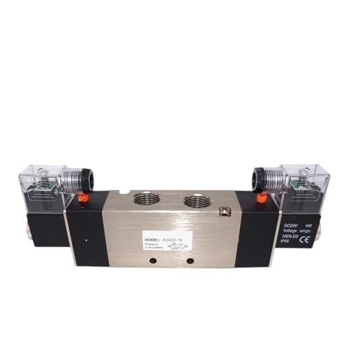 Électrovanne pneumatique 5 voies 2 positions 4V420-15 AC220V 6mm