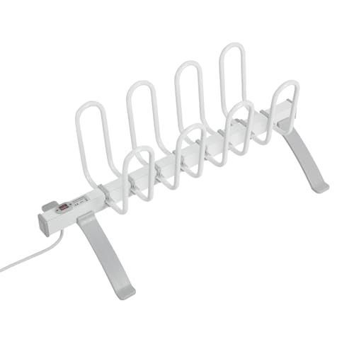 Secador eléctrico para 4 pares de botas y zapatos miniatura 4