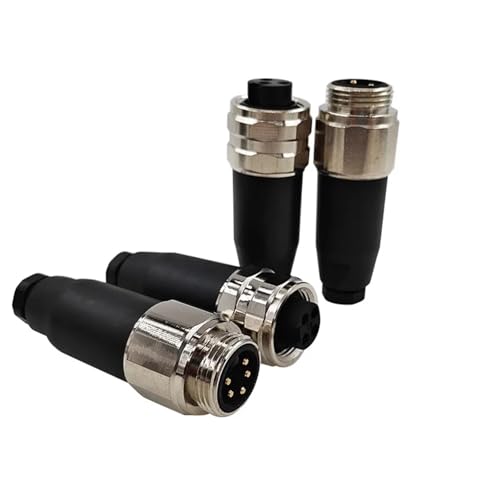 Conector 7/8 macho M22-5 con fijación por tornillo 7/8-16UN y salida de cable PG11