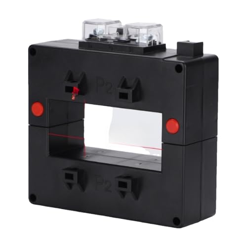 Compteur triphasé carré fendu DK-100x40 Black pour mesure AC haute précision 400/5A 0.5 Class