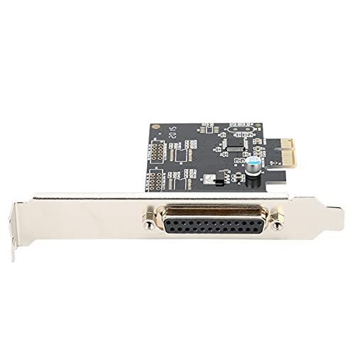 ASHATA PCIE Parallel Port Card,PCIE to Parallel Port Card Print Port LPT PCI-E LPT Printer Card Adapter DB25,PCI to DB25 LPT Parallel Port Expansion Card For Windows, MAC and Linux.