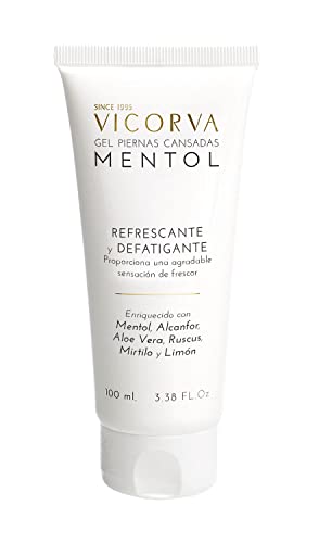Vicorva | Gel Frío Piernas Cansadas | Refrescante y Desfatigante | Sensación de Frescor - Ayuda a la circulación | Ingredientes naturales | 100 ml Cover