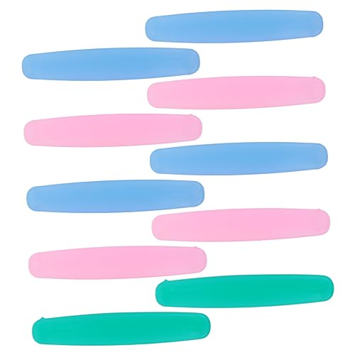 Healeved 10pcs Toothpaste Squeezer Manual Toothpaste Dispenser for Efficient Tube Use Compact and Lightweight Design Suitable for Cosmetics Random Colors