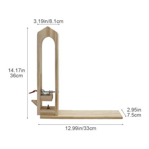 Outil de serrage pour cuir en bois avec pince de maintien efficace - 5