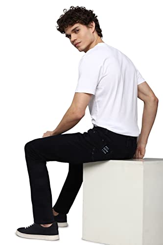 Image of Allen Solly Men's Mid Rise Slim Jeans