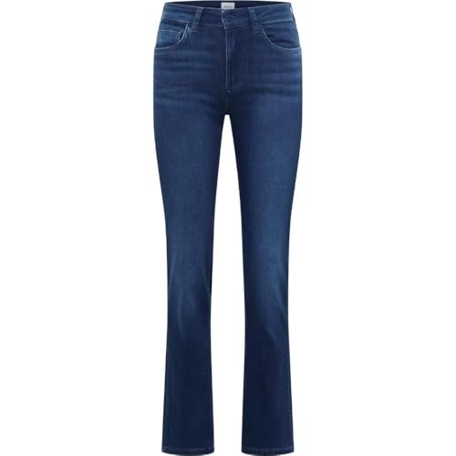 Jean straight bleu moyen Mustang Style Shelby en taille 29W 34L pour femme