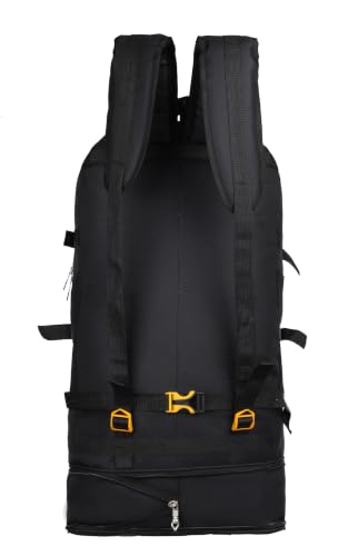 Image of ALEXA BAGS Rucksack Bags 75 Litres Travel Bag For Men Tourist Bag For Travel Backpack For Hiking Trekking Bag For Men Camping Banyan Ii With 1 Year Warranty, Green
