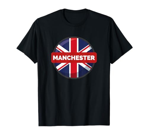 Manchester UK Flag United Kingdom Souvenirs for Gift T-Shirt